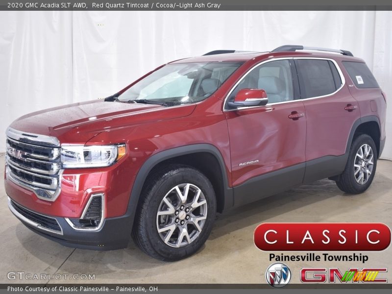 Red Quartz Tintcoat / Cocoa/­Light Ash Gray 2020 GMC Acadia SLT AWD