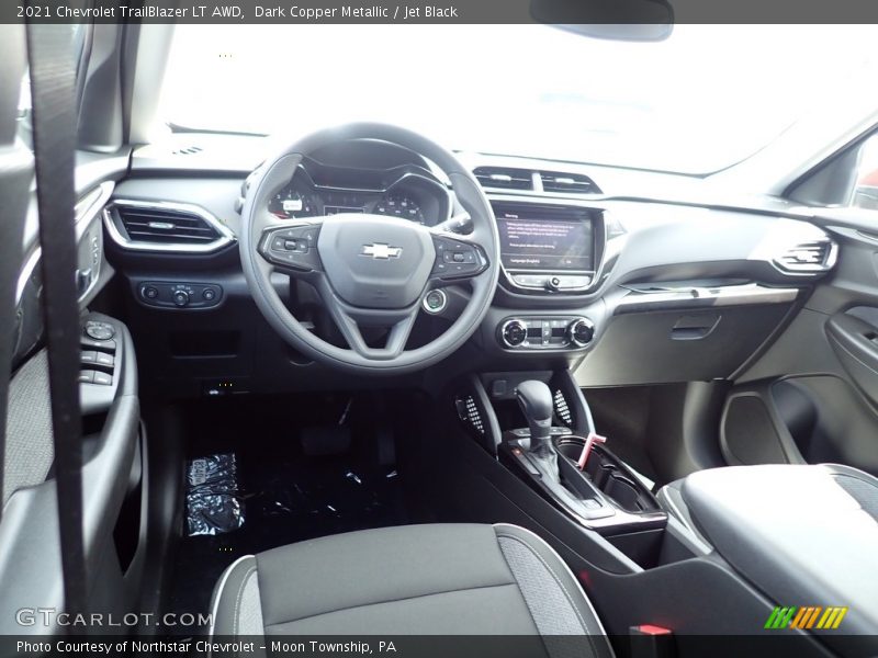 Dark Copper Metallic / Jet Black 2021 Chevrolet TrailBlazer LT AWD