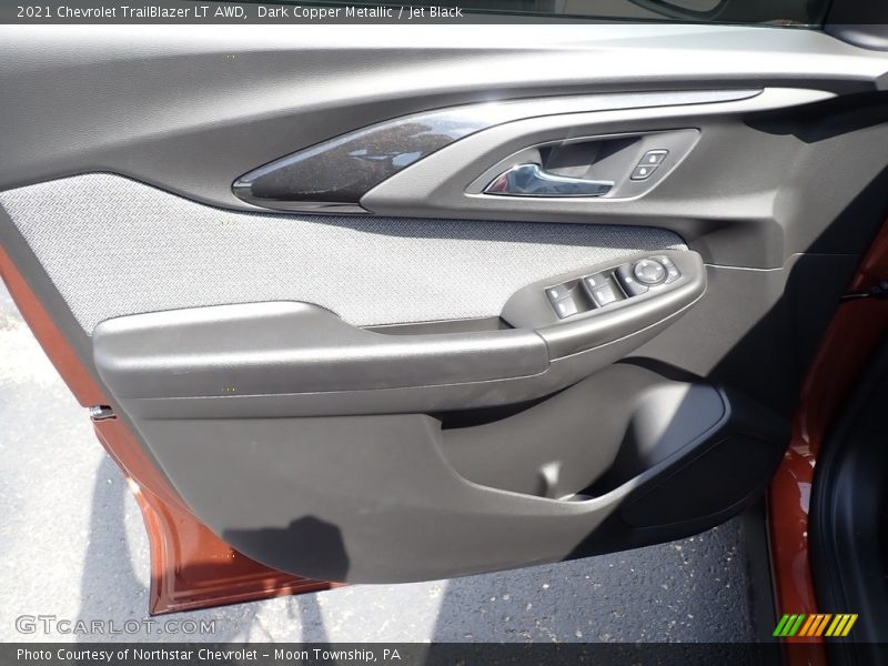 Dark Copper Metallic / Jet Black 2021 Chevrolet TrailBlazer LT AWD
