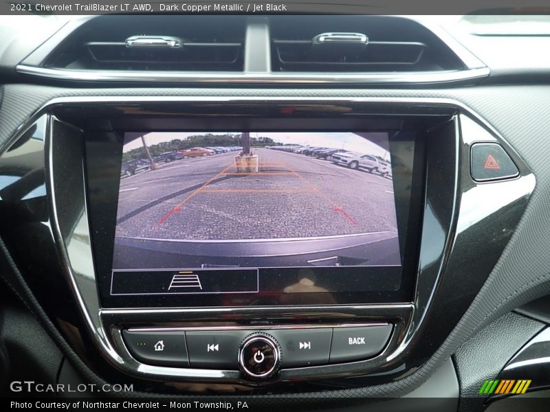Dark Copper Metallic / Jet Black 2021 Chevrolet TrailBlazer LT AWD