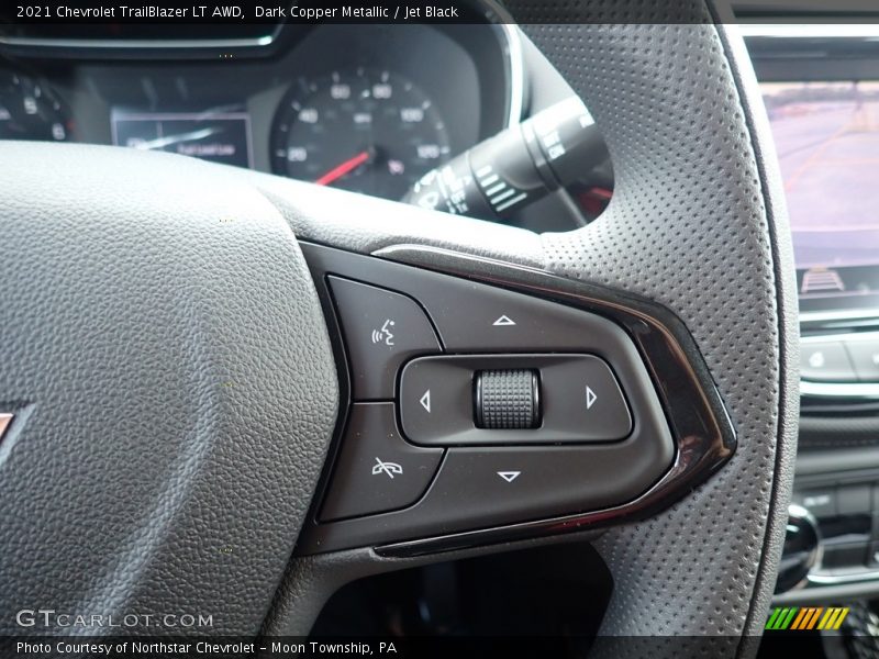 Dark Copper Metallic / Jet Black 2021 Chevrolet TrailBlazer LT AWD