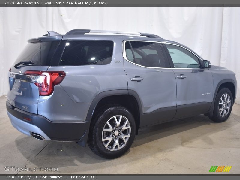 Satin Steel Metallic / Jet Black 2020 GMC Acadia SLT AWD