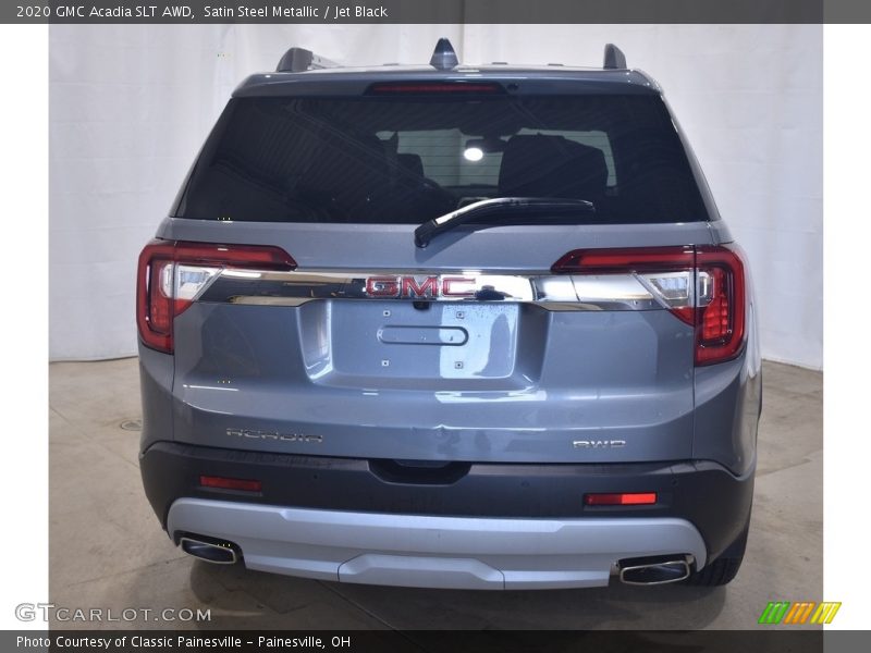 Satin Steel Metallic / Jet Black 2020 GMC Acadia SLT AWD