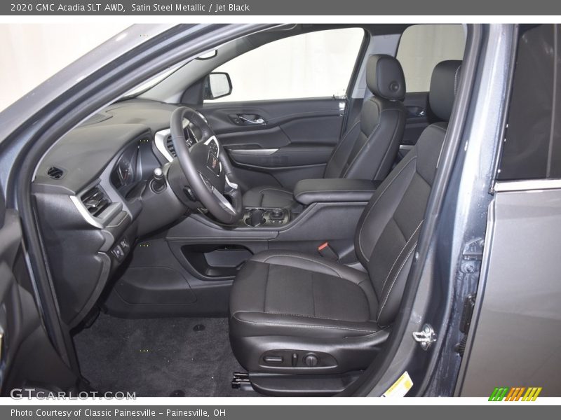Satin Steel Metallic / Jet Black 2020 GMC Acadia SLT AWD