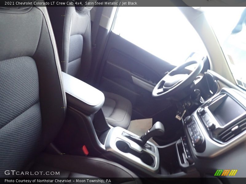 Satin Steel Metallic / Jet Black 2021 Chevrolet Colorado LT Crew Cab 4x4