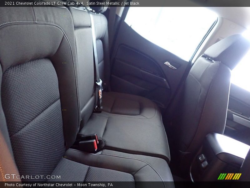 Satin Steel Metallic / Jet Black 2021 Chevrolet Colorado LT Crew Cab 4x4