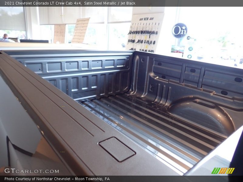 Satin Steel Metallic / Jet Black 2021 Chevrolet Colorado LT Crew Cab 4x4