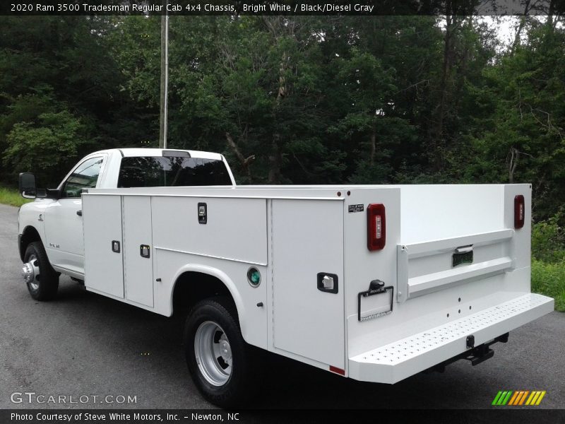 Bright White / Black/Diesel Gray 2020 Ram 3500 Tradesman Regular Cab 4x4 Chassis