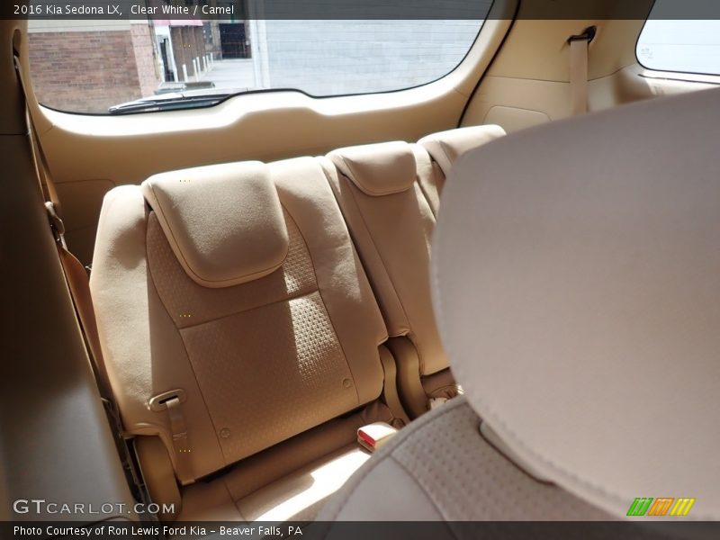 Rear Seat of 2016 Sedona LX