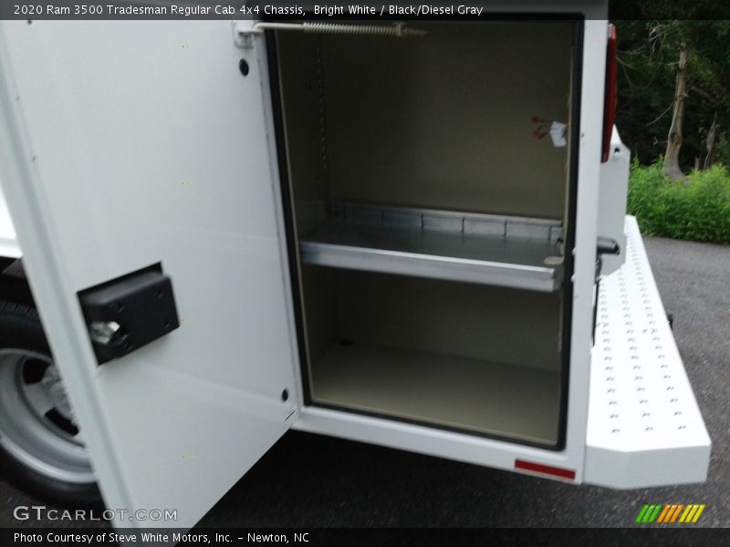 Bright White / Black/Diesel Gray 2020 Ram 3500 Tradesman Regular Cab 4x4 Chassis
