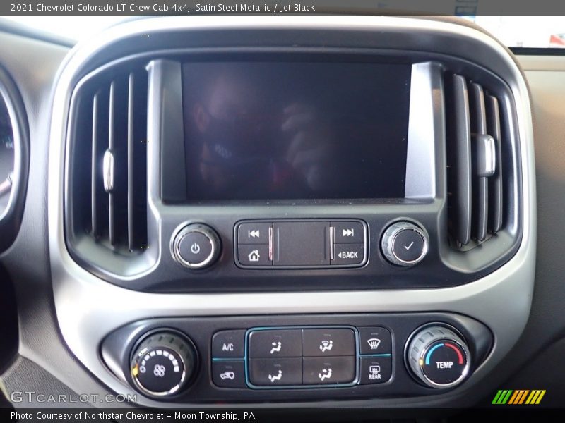 Satin Steel Metallic / Jet Black 2021 Chevrolet Colorado LT Crew Cab 4x4