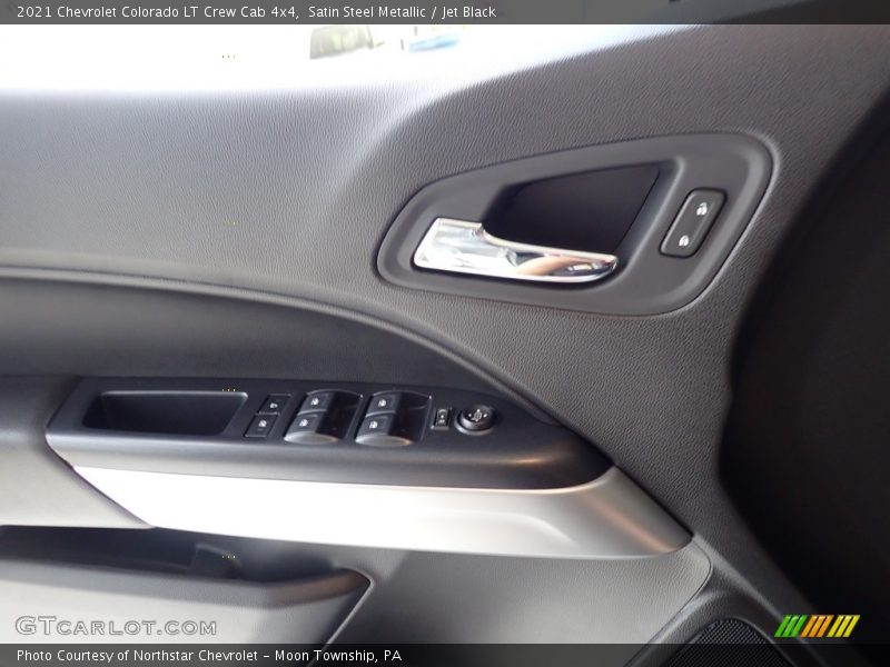 Satin Steel Metallic / Jet Black 2021 Chevrolet Colorado LT Crew Cab 4x4