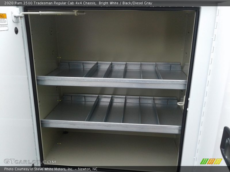 Bright White / Black/Diesel Gray 2020 Ram 3500 Tradesman Regular Cab 4x4 Chassis