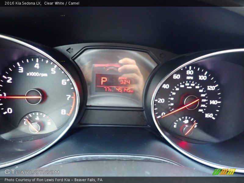  2016 Sedona LX LX Gauges