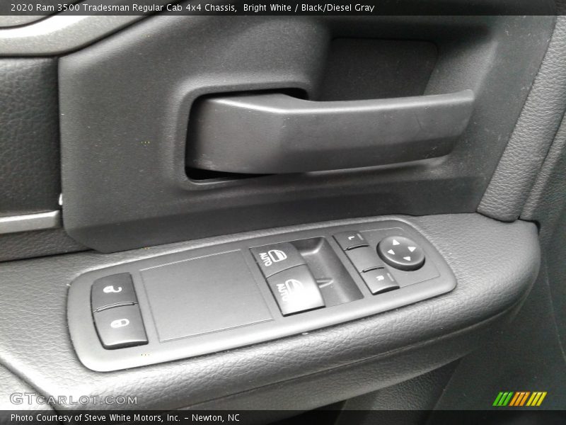 Bright White / Black/Diesel Gray 2020 Ram 3500 Tradesman Regular Cab 4x4 Chassis