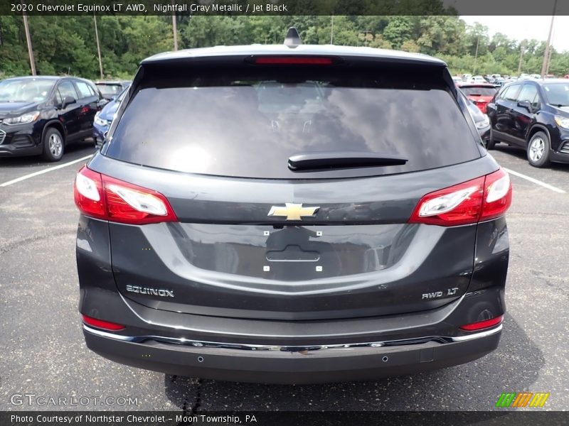 Nightfall Gray Metallic / Jet Black 2020 Chevrolet Equinox LT AWD