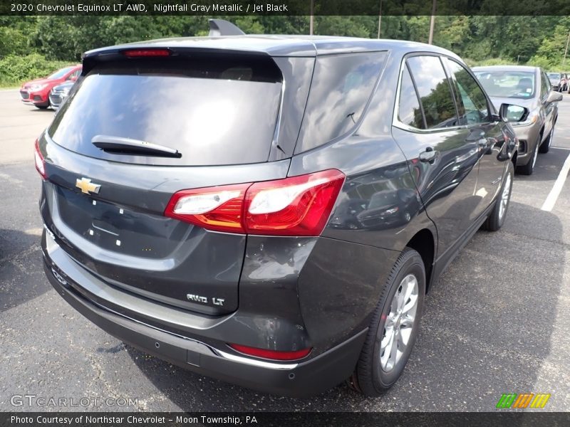 Nightfall Gray Metallic / Jet Black 2020 Chevrolet Equinox LT AWD