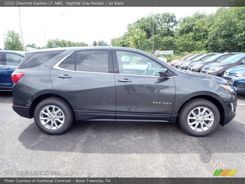 Nightfall Gray Metallic / Jet Black 2020 Chevrolet Equinox LT AWD