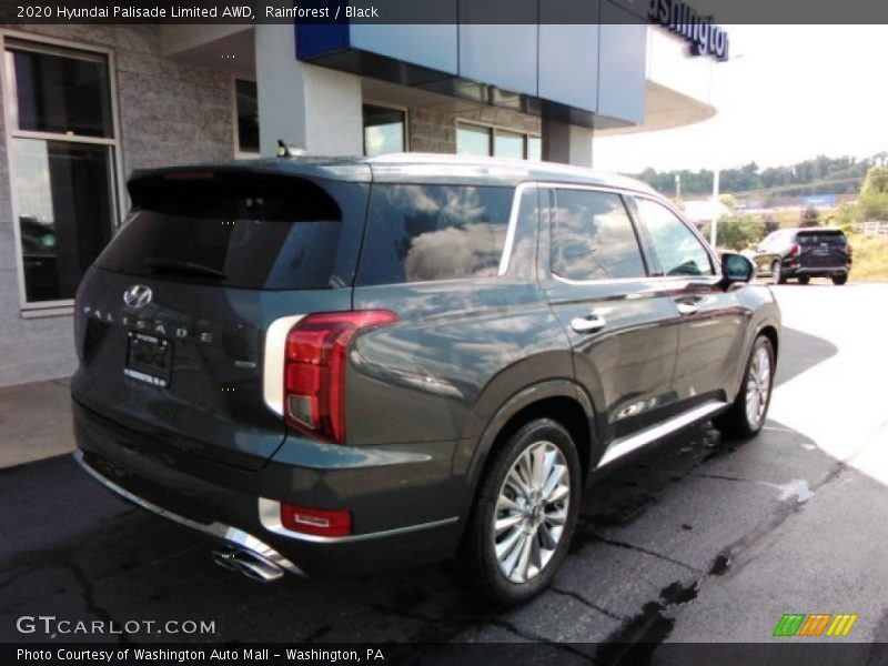 Rainforest / Black 2020 Hyundai Palisade Limited AWD