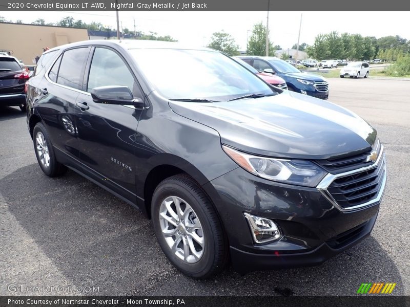 Nightfall Gray Metallic / Jet Black 2020 Chevrolet Equinox LT AWD