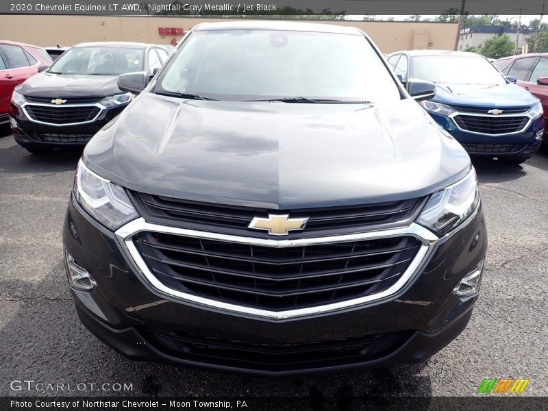 Nightfall Gray Metallic / Jet Black 2020 Chevrolet Equinox LT AWD