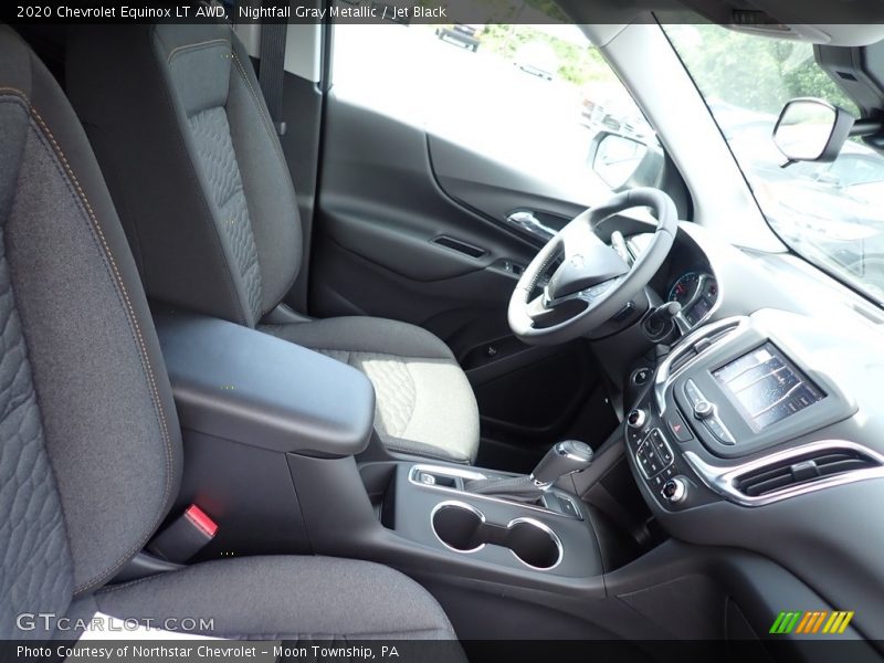 Nightfall Gray Metallic / Jet Black 2020 Chevrolet Equinox LT AWD