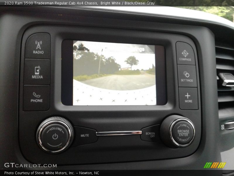 Bright White / Black/Diesel Gray 2020 Ram 3500 Tradesman Regular Cab 4x4 Chassis