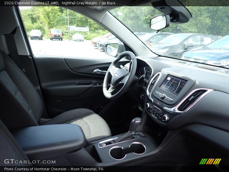 Nightfall Gray Metallic / Jet Black 2020 Chevrolet Equinox LT AWD