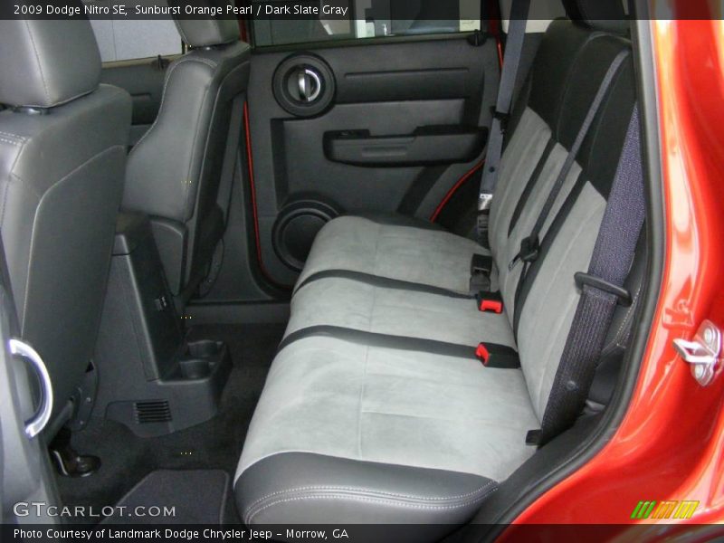 Sunburst Orange Pearl / Dark Slate Gray 2009 Dodge Nitro SE
