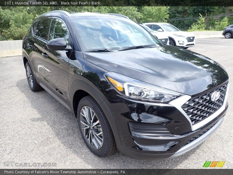 Front 3/4 View of 2021 Tucson SEL AWD