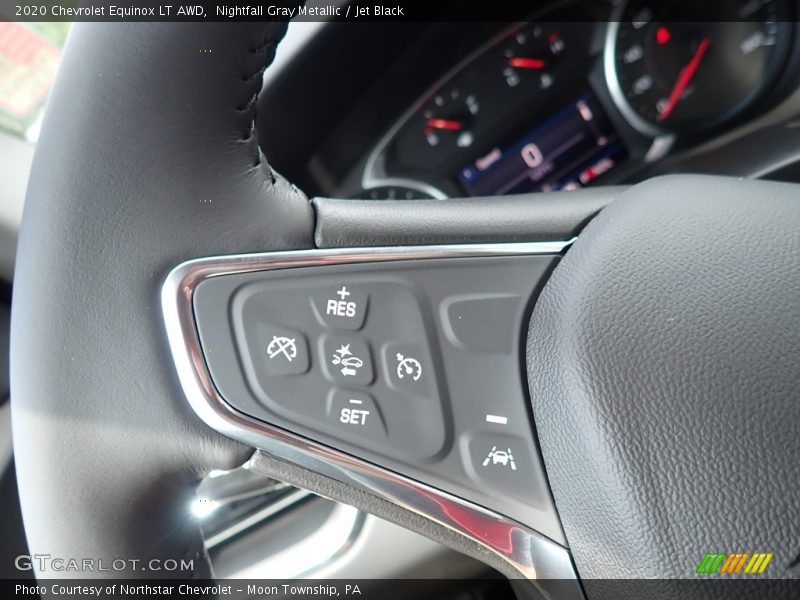 Nightfall Gray Metallic / Jet Black 2020 Chevrolet Equinox LT AWD