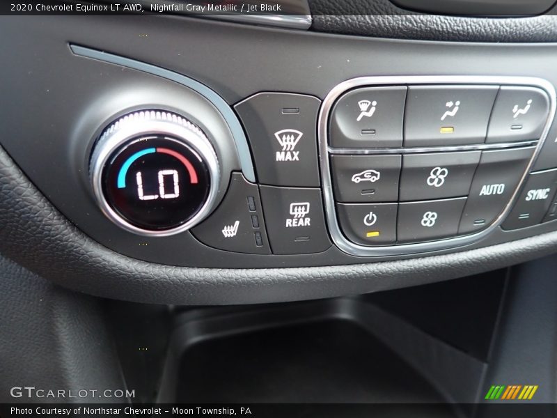 Nightfall Gray Metallic / Jet Black 2020 Chevrolet Equinox LT AWD