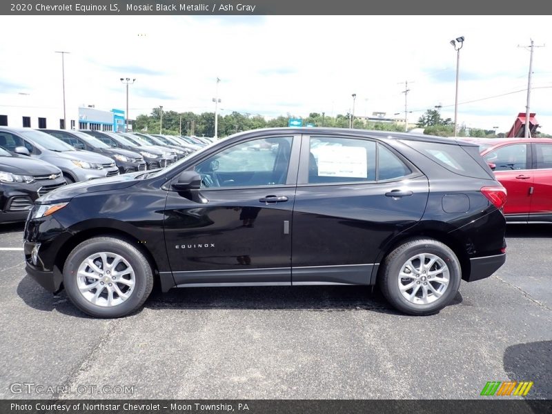 Mosaic Black Metallic / Ash Gray 2020 Chevrolet Equinox LS