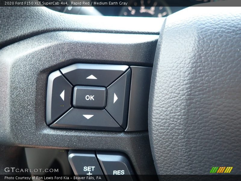 Rapid Red / Medium Earth Gray 2020 Ford F150 XLT SuperCab 4x4
