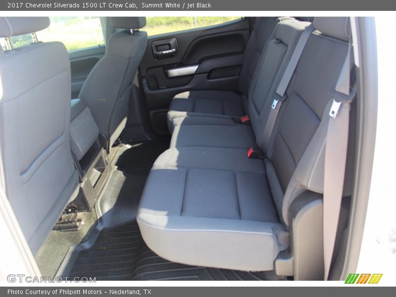 Summit White / Jet Black 2017 Chevrolet Silverado 1500 LT Crew Cab
