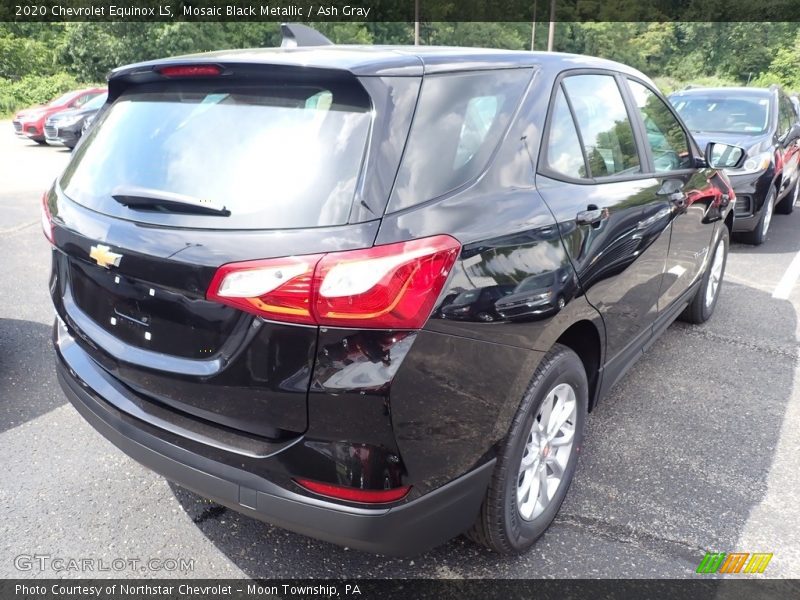 Mosaic Black Metallic / Ash Gray 2020 Chevrolet Equinox LS