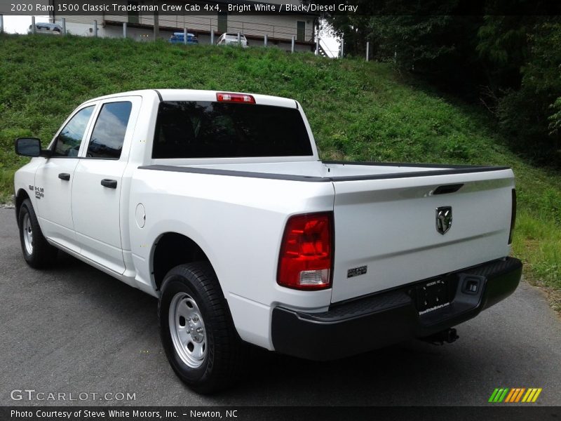 Bright White / Black/Diesel Gray 2020 Ram 1500 Classic Tradesman Crew Cab 4x4