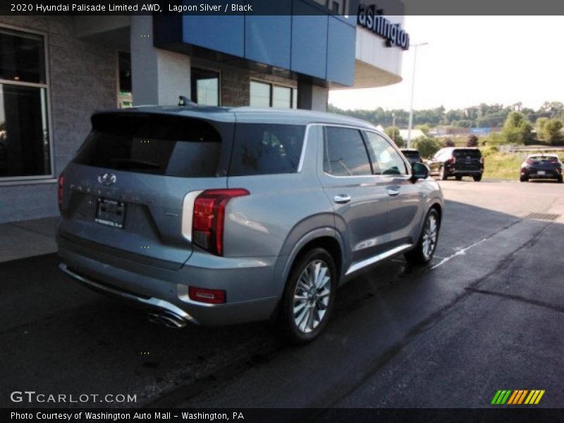 Lagoon Silver / Black 2020 Hyundai Palisade Limited AWD