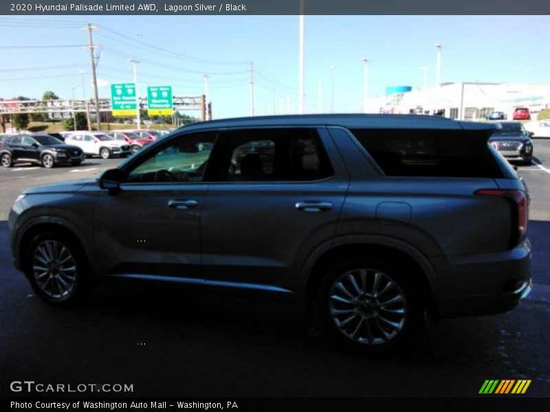Lagoon Silver / Black 2020 Hyundai Palisade Limited AWD