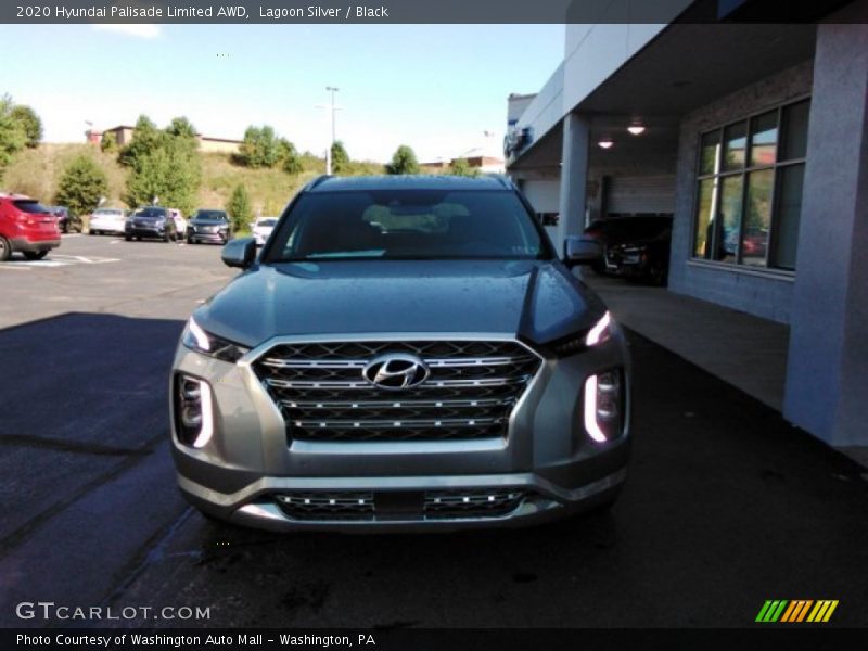 Lagoon Silver / Black 2020 Hyundai Palisade Limited AWD