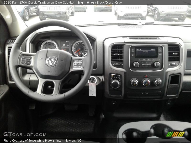 Bright White / Black/Diesel Gray 2020 Ram 1500 Classic Tradesman Crew Cab 4x4