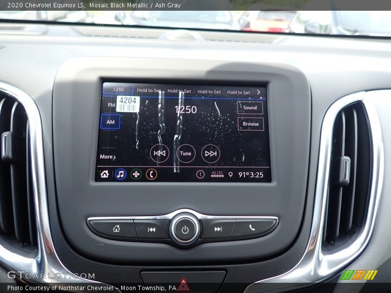 Mosaic Black Metallic / Ash Gray 2020 Chevrolet Equinox LS