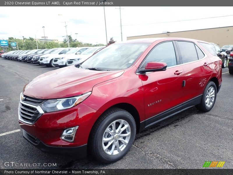 Cajun Red Tintcoat / Jet Black 2020 Chevrolet Equinox LT AWD