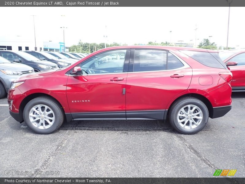 Cajun Red Tintcoat / Jet Black 2020 Chevrolet Equinox LT AWD