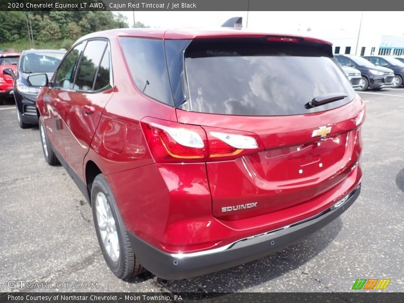 Cajun Red Tintcoat / Jet Black 2020 Chevrolet Equinox LT AWD