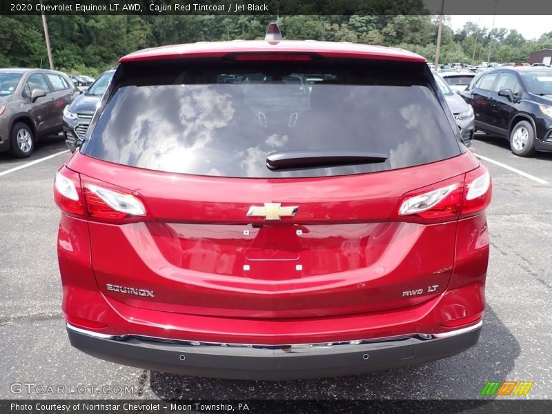 Cajun Red Tintcoat / Jet Black 2020 Chevrolet Equinox LT AWD