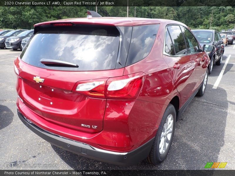 Cajun Red Tintcoat / Jet Black 2020 Chevrolet Equinox LT AWD