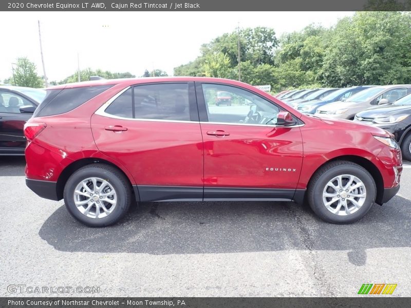 Cajun Red Tintcoat / Jet Black 2020 Chevrolet Equinox LT AWD