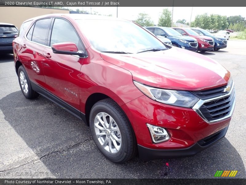Cajun Red Tintcoat / Jet Black 2020 Chevrolet Equinox LT AWD