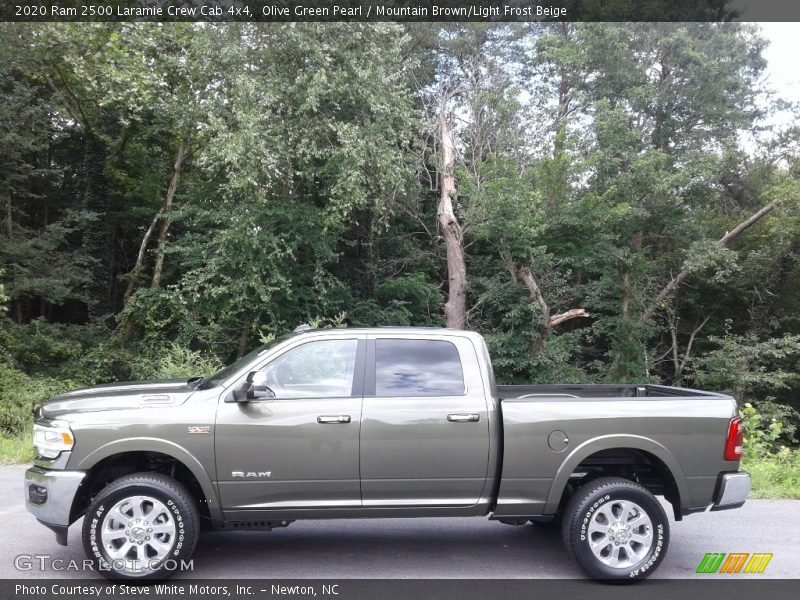  2020 2500 Laramie Crew Cab 4x4 Olive Green Pearl